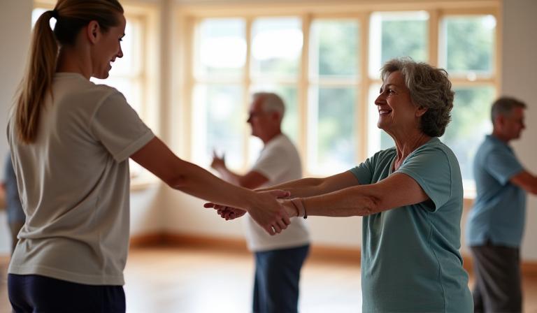Senior fitness mobility balance training Singapore