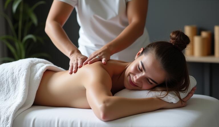 Sports massage therapy recovery studio Singapore